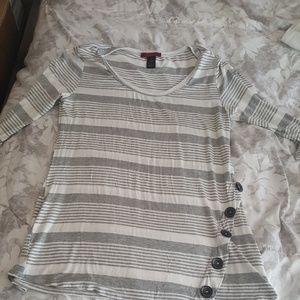 Buckle brand stripped shirt